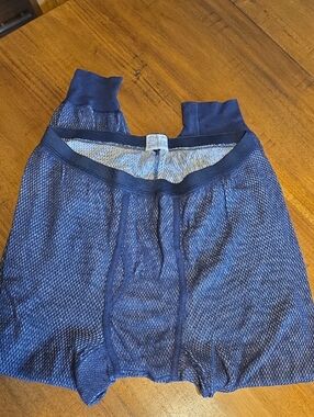 Morgan Mills Men's Navy Blue Long Underwear Sz Xl